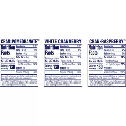 Ocean Spray Winter Variety Pack – 18 Bottles (10 fl. oz. Each)