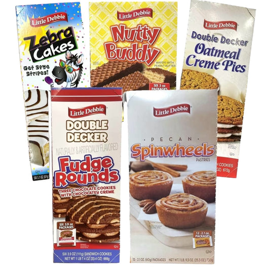 Little Debbie Single-Serve Variety 5-Pack (36 Pieces)