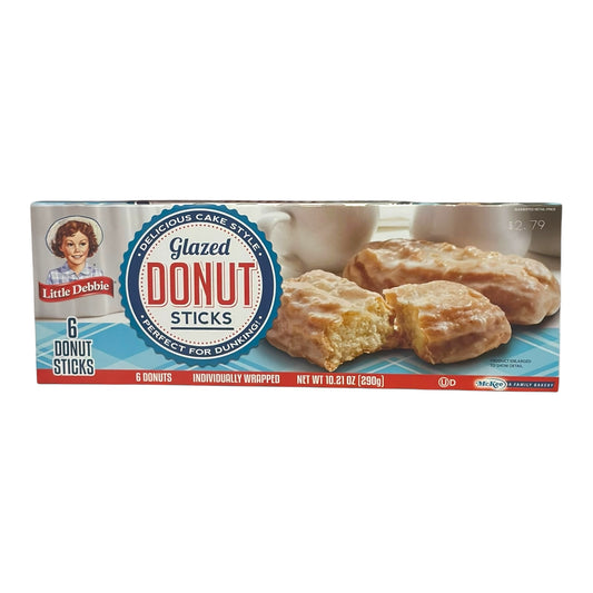 Little Debbie Donut Sticks, 10 OZ Box