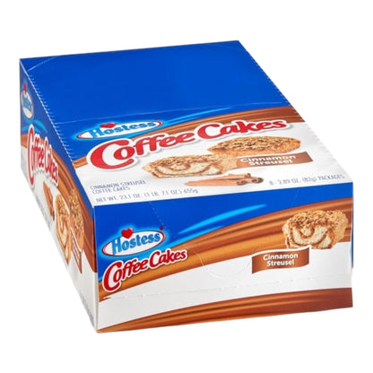 Hostess Coffee Cakes 2-Single Serve 2.89oz, 23.1oz