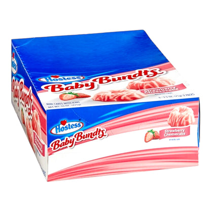 Hostess Strawberry Cheesecake Baby Bundts 2-Single Serve Pack 2.5oz, 16 Ct.