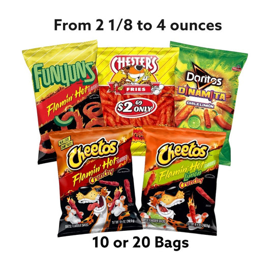 Flamin' Hot Fiery Snack Variety 10/20 Pack